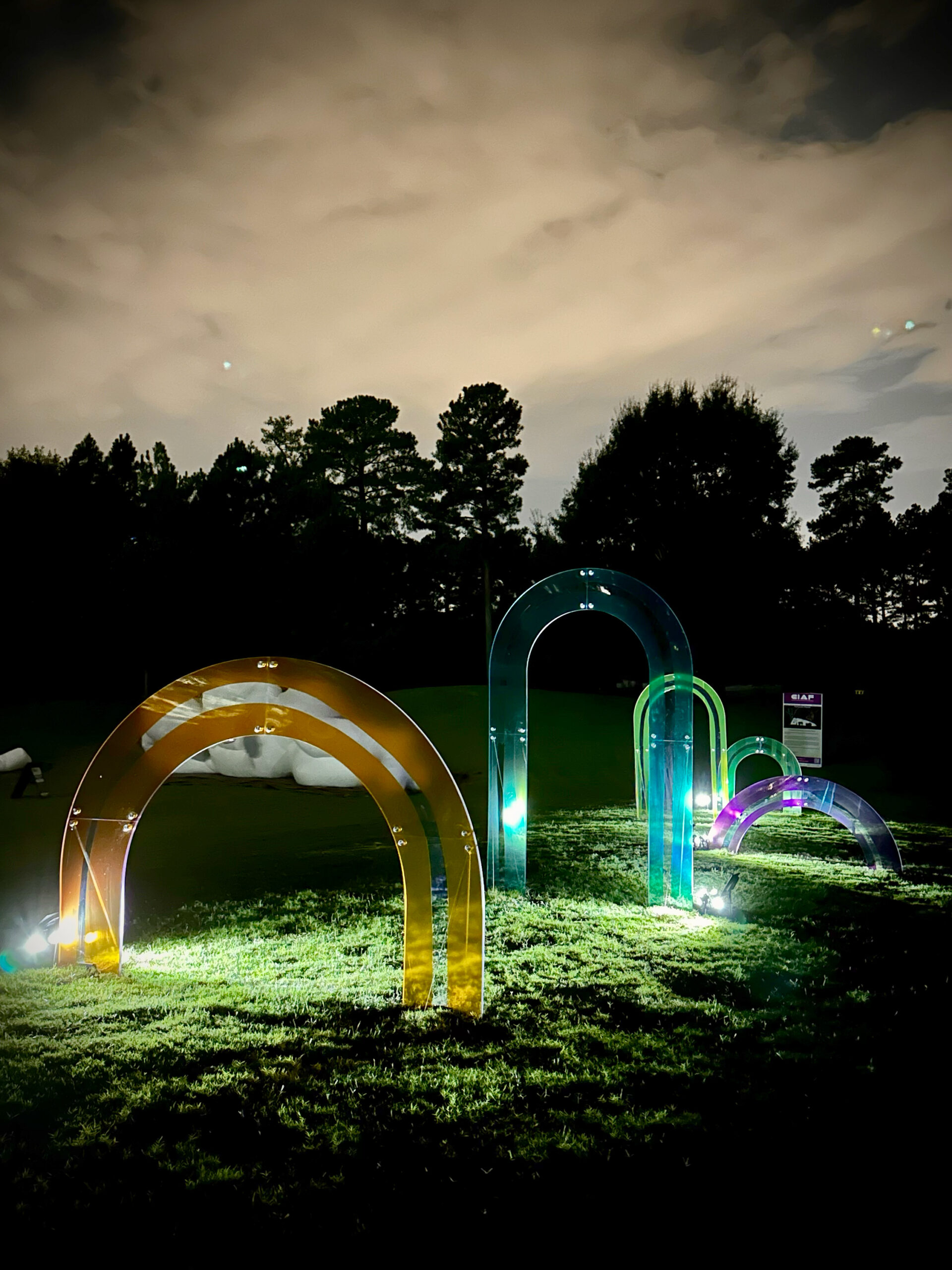 Pilgrimage, a public art work by Laurie Smithwick