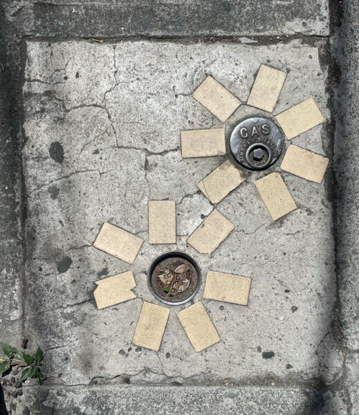 Photograph from St. Thomas, inspiration for a monotype print from the collection, Split Complementary, by Laurie Smithwick
