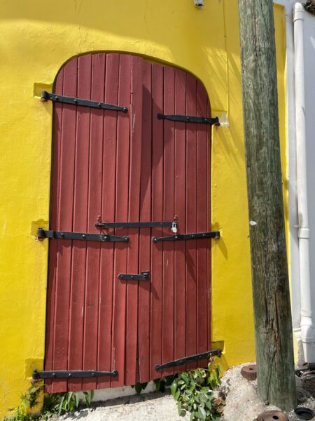 Photograph from St. Thomas, inspiration for a monotype print from the collection, Split Complementary, by Laurie Smithwick