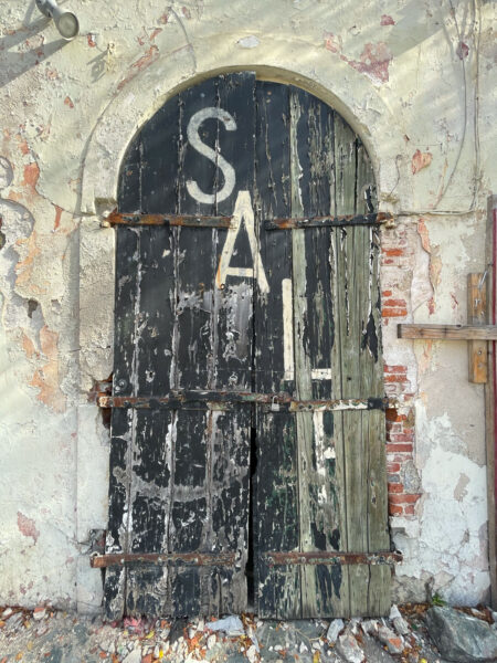 Photograph from St. Thomas, inspiration for a monotype print from the collection, Split Complementary, by Laurie Smithwick