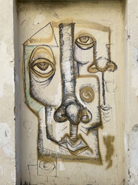 Photograph from St. Thomas, inspiration for a monotype print from the collection, Split Complementary, by Laurie Smithwick